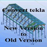 تبدیل ورژن نسخه های Tekla Structures